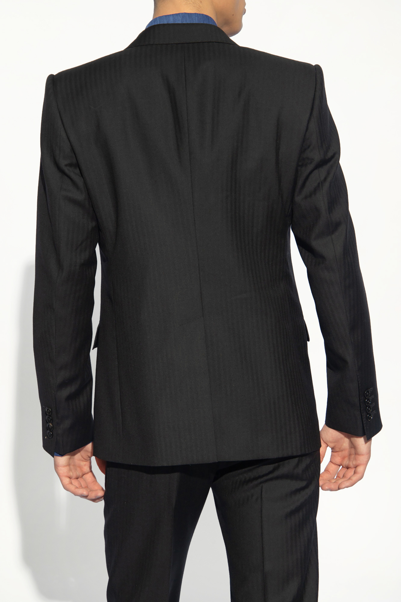 Black Herringbone blazer Dolce & Gabbana - Vitkac AS